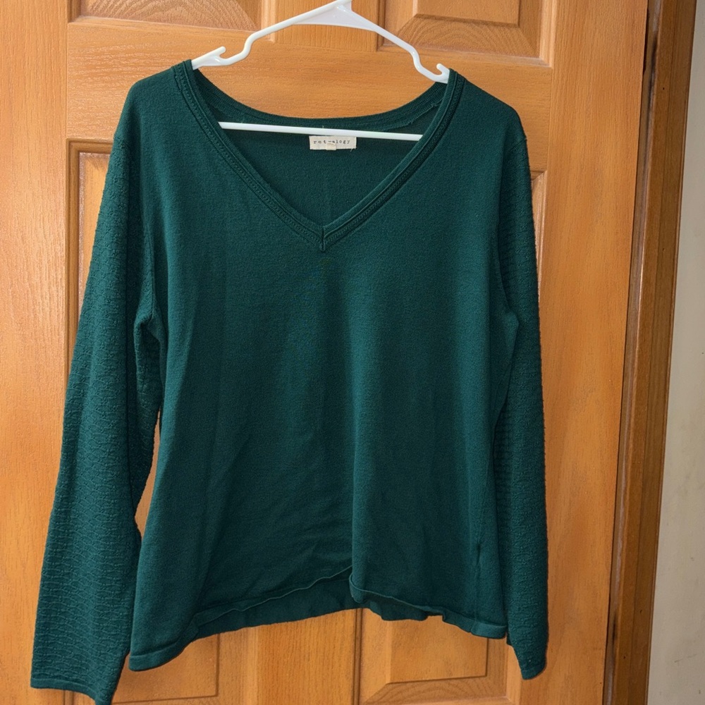 Trendy Green Sweater🔥